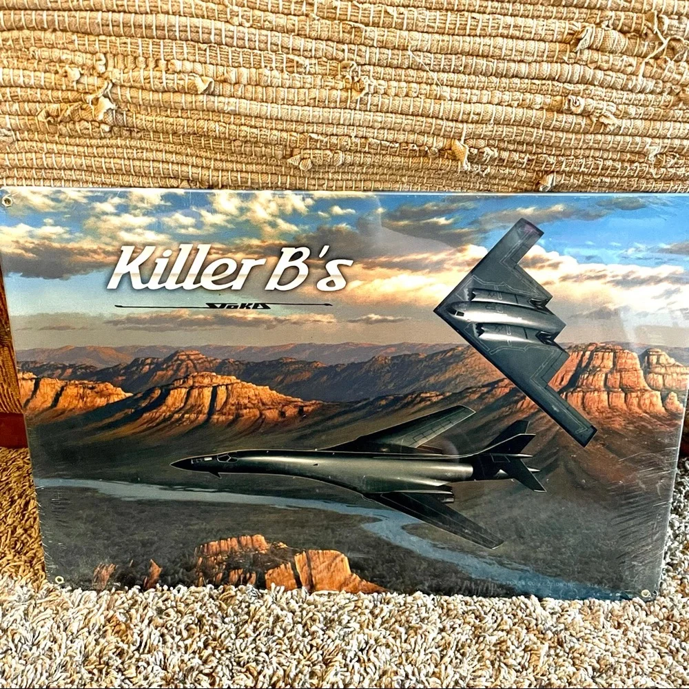 NEW Heavy Duty Steel Killer B’s Metal Sign